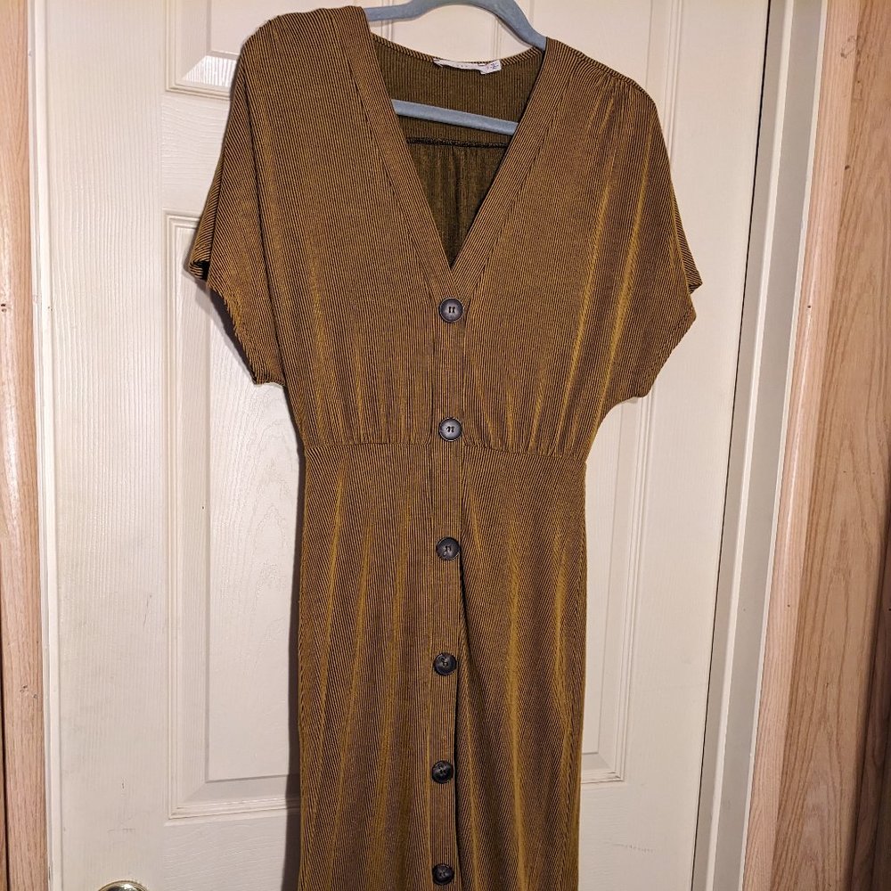 Lush button dress